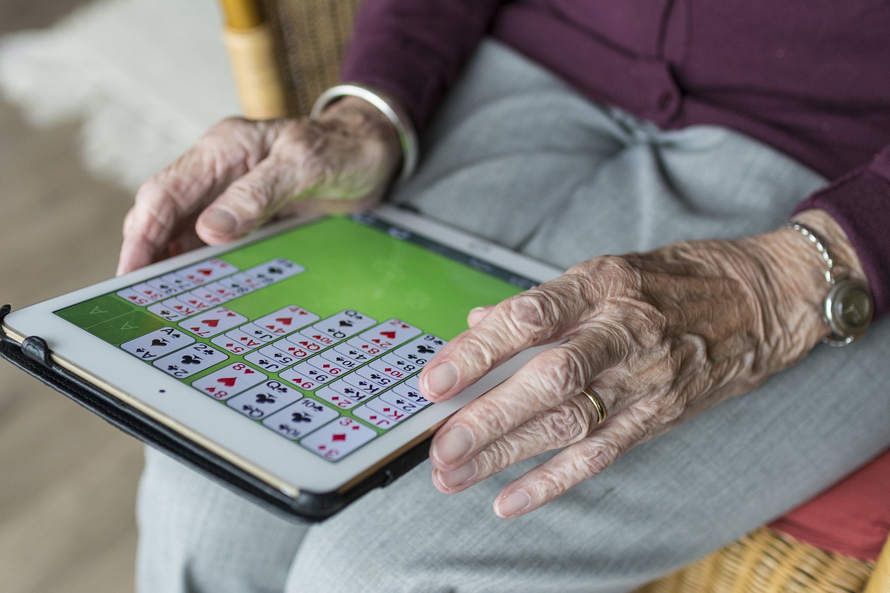 Setting up an iPad for a senior